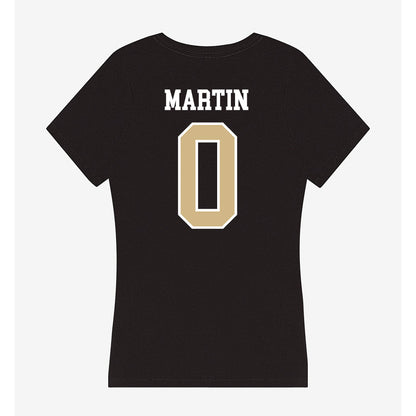 GWU - NCAA Men's Soccer : JP martin - Women's V-Neck T-Shirt-1