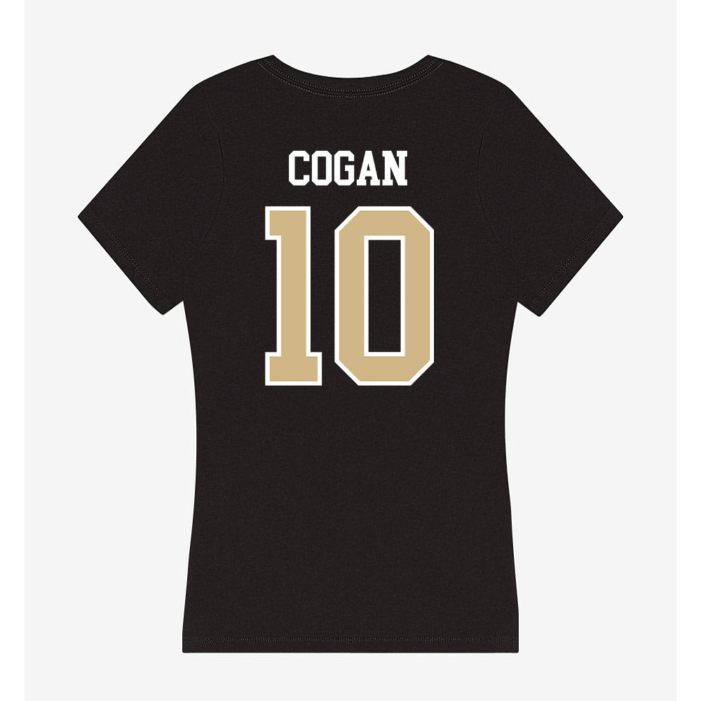GWU - NCAA Women's Volleyball : Cayla Cogan - Women's V-Neck T-Shirt-1