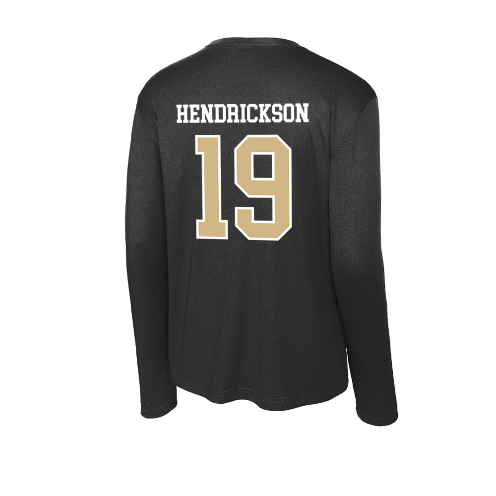 GWU - NCAA Softball : Katie Hendrickson - Activewear Long Sleeve T-Shirt-1