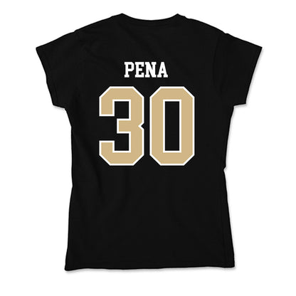 GWU - NCAA Men's Soccer : Diego Pena - Soft Style Women’s T-Shirt-1