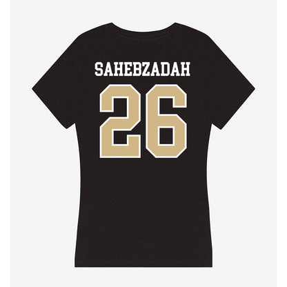 GWU - NCAA Baseball : Adham Sahebzadah - Women's V-Neck T-Shirt-1