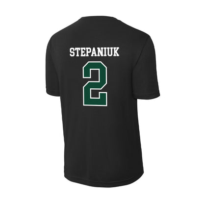 Portland State - NCAA Women's Volleyball : Paige Stepaniuk - Activewear T-Shirt-1