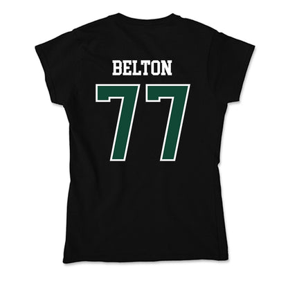 Portland State - NCAA Football : Jakob Belton - Soft Style Women’s T-Shirt-1