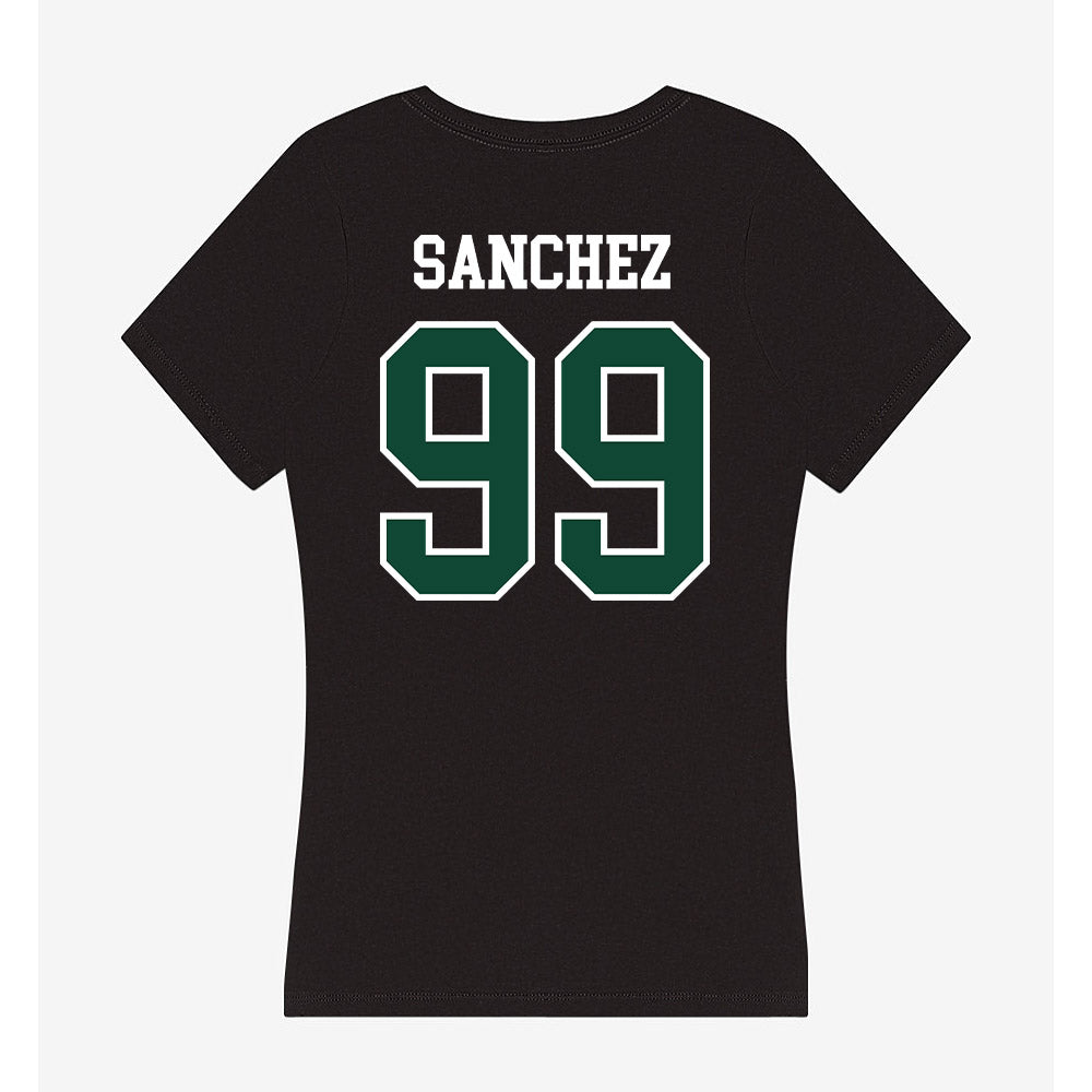 Portland State - NCAA Softball : Elise Sanchez - Women's V-Neck T-Shirt-1