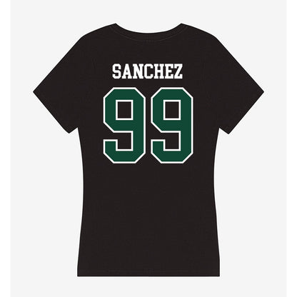 Portland State - NCAA Softball : Elise Sanchez - Women's V-Neck T-Shirt-1