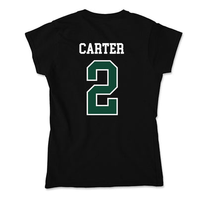 Portland State - NCAA Women's Basketball : Jamia Carter - Soft Style Women’s T-Shirt-1