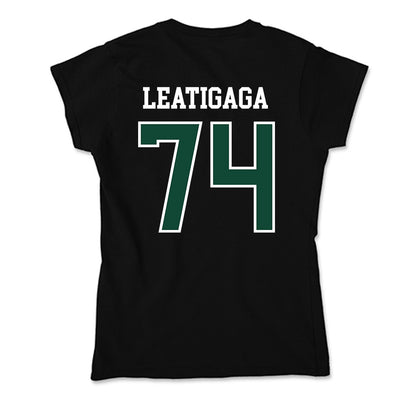 Portland State - NCAA Football : Pule Leatigaga - Soft Style Women’s T-Shirt-1
