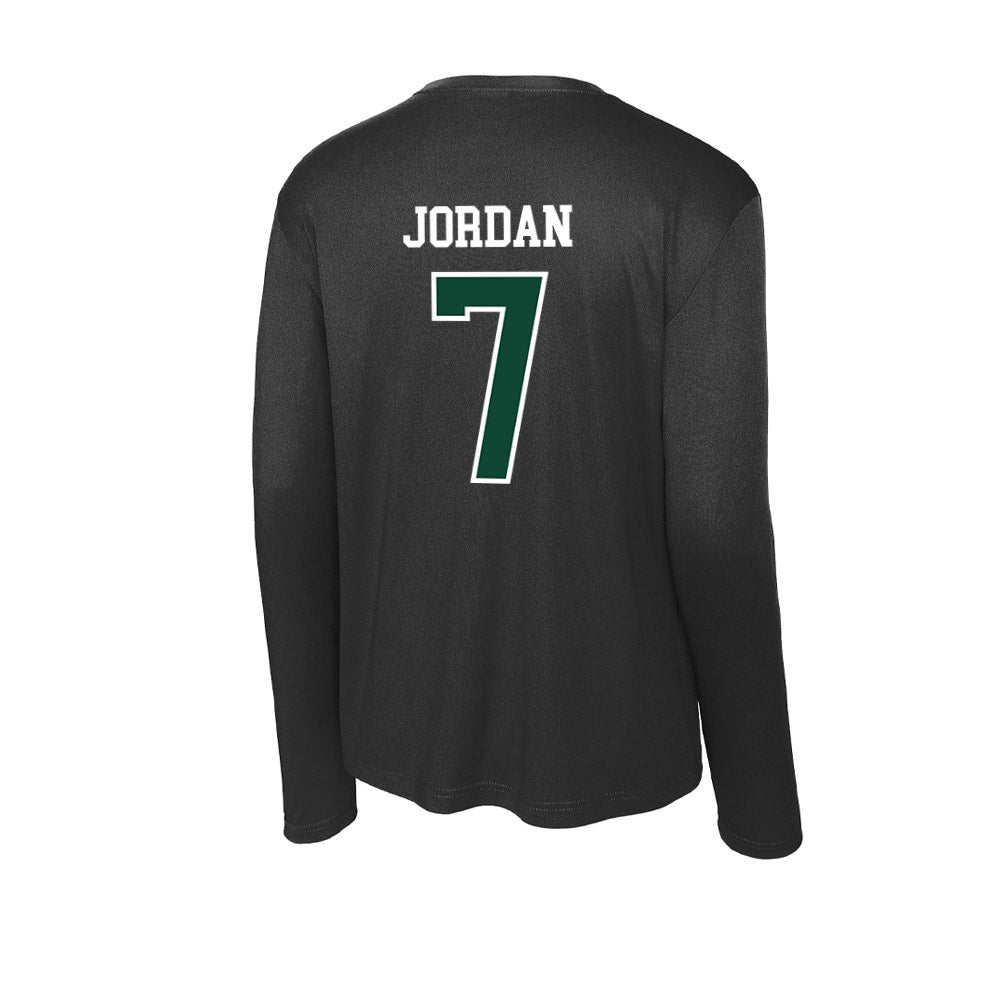 Portland State - NCAA Football : CJ Jordan - Activewear Long Sleeve T-Shirt-1
