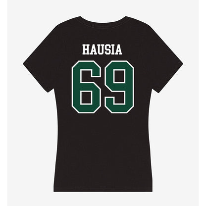 Portland State - NCAA Football : Kapeliele Hausia - Women's V-Neck T-Shirt-1