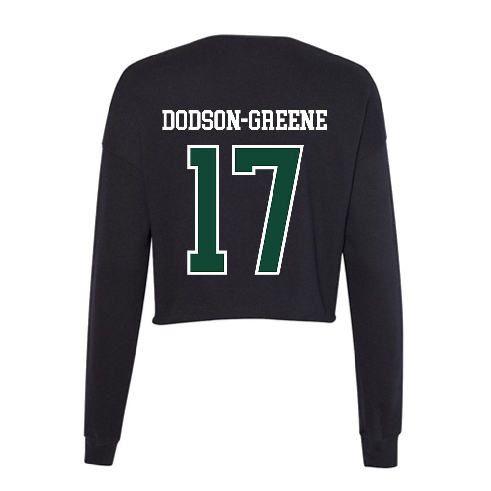Portland State - NCAA Football : Zachary Dodson-greene - Women's Cropped Crew Fleece-1