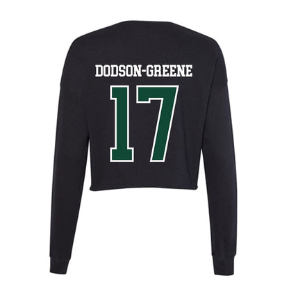 Portland State - NCAA Football : Zachary Dodson-greene - Women's Cropped Crew Fleece-1