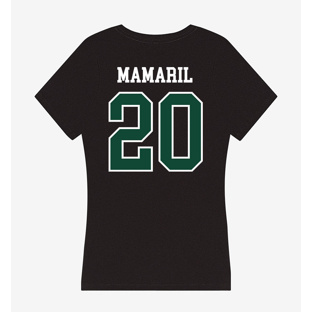 Portland State - NCAA Football : Carsten Mamaril - Women's V-Neck T-Shirt-1