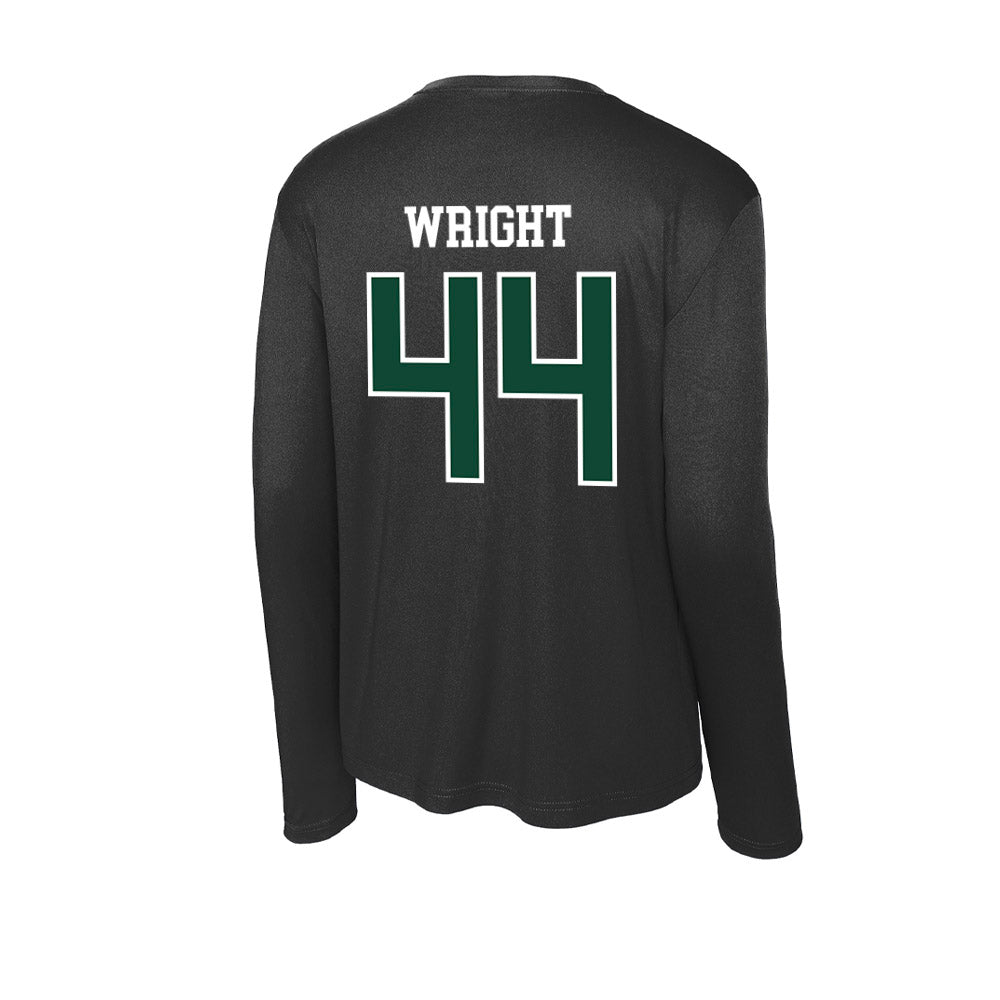 Portland State - NCAA Softball : Samiya Wright - Activewear Long Sleeve T-Shirt-1