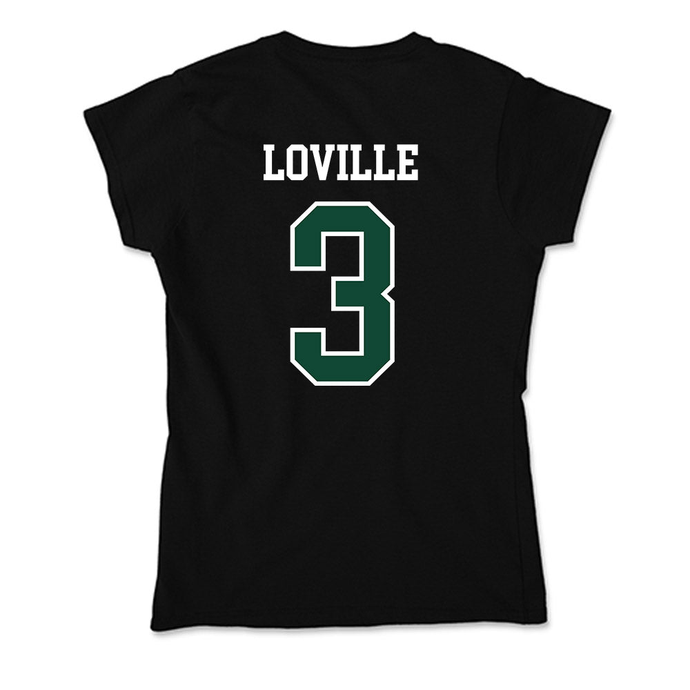 Portland State - NCAA Football : Terence Loville - Soft Style Women’s T-Shirt-1