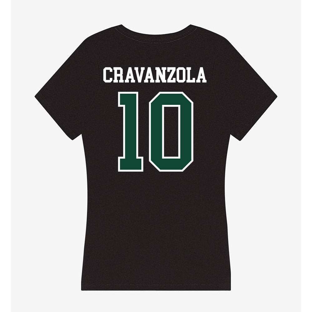Portland State - NCAA Men's Tennis : Edoardo Cravanzola - Women's V-Neck T-Shirt-1