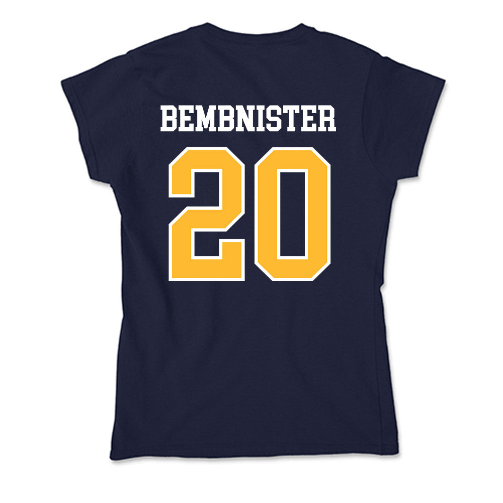 UW Eau Claire - NCAA Women's Soccer : Taylor Bembnister - Soft Style Women’s T-Shirt-1