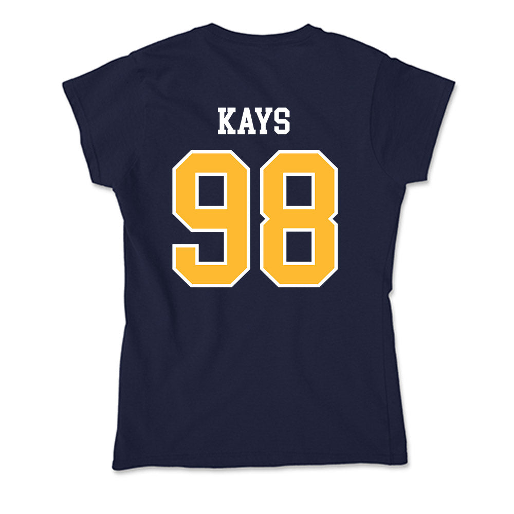 UW Eau Claire - NCAA Football : Nolan Kays - Soft Style Women’s T-Shirt-1