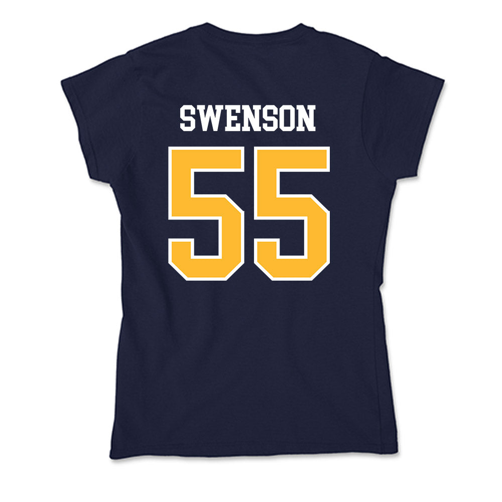 UW Eau Claire - NCAA Football : Lucas Swenson - Soft Style Women’s T-Shirt-1