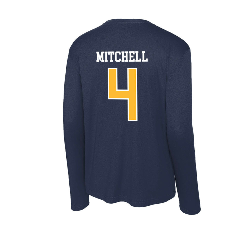 UW Eau Claire - NCAA Football : Malachi Mitchell - Activewear Long Sleeve T-Shirt-1