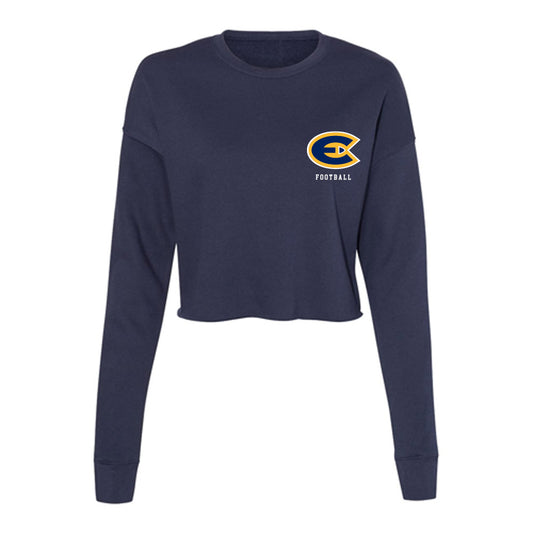 UW Eau Claire - NCAA Football : Tanner Koltunski - Women's Cropped Crew Fleece-0