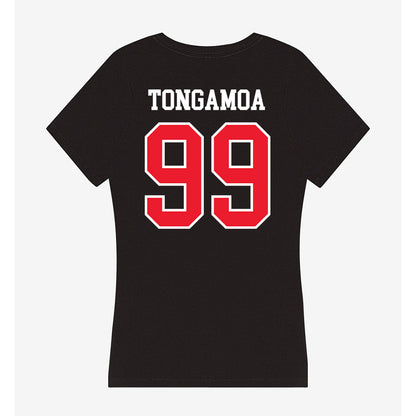 Southern Utah - NCAA Football : Joseph Tongamoa - Women's V-Neck T-Shirt-1