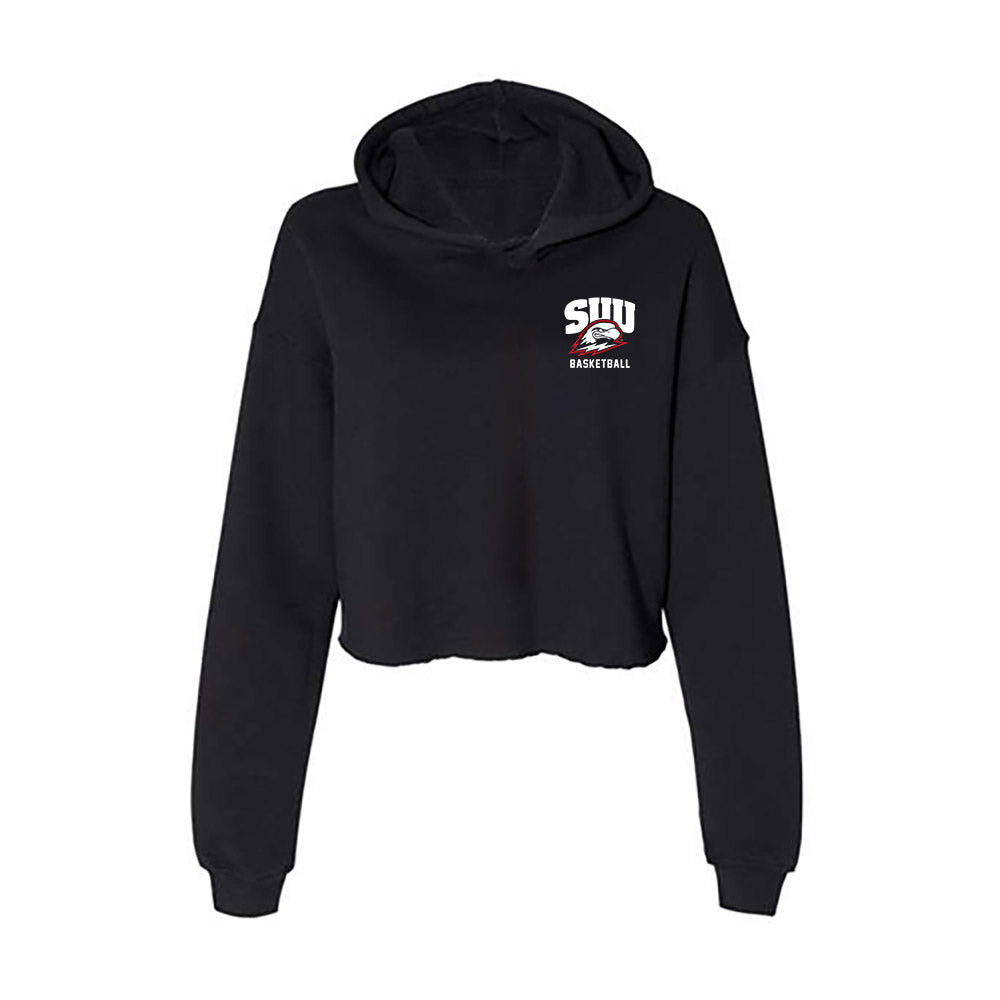 Southern Utah - NCAA Women's Basketball : Bella Hasan - Women's Crop Fleece Hoodie-0
