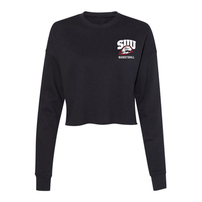 Southern Utah - NCAA Women's Basketball : Bella Hasan - Women's Cropped Crew Fleece-0