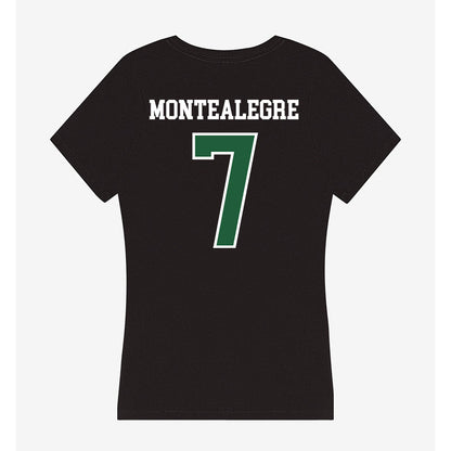 Utah Valley - NCAA Men's Soccer : Jose Luis Martin Montealegre - Women's V-Neck T-Shirt-1