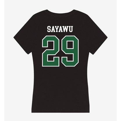 Utah Valley - NCAA Men's Soccer : Sharif Sayawu - Women's V-Neck T-Shirt-1