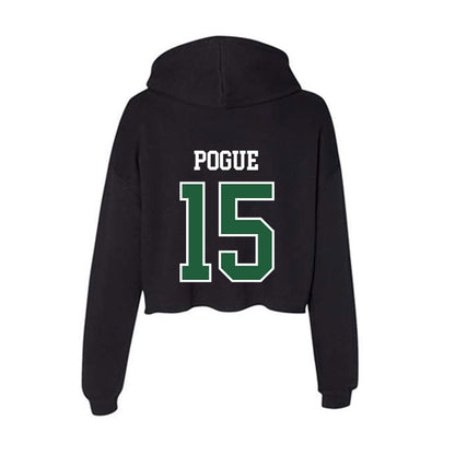 Utah Valley - NCAA Men's Soccer : Noah Pogue - Women's Crop Fleece Hoodie-1