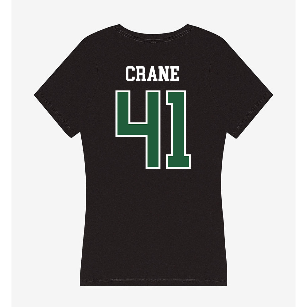 Utah Valley - NCAA Baseball : Wayland Crane - Women's V-Neck T-Shirt-1