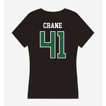 Utah Valley - NCAA Baseball : Wayland Crane - Women's V-Neck T-Shirt-1