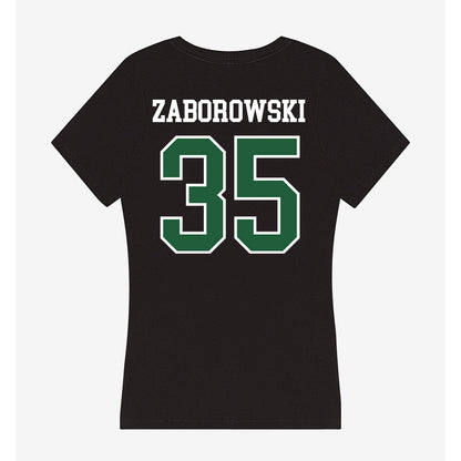 Utah Valley - NCAA Baseball : Landon Zaborowski - Women's V-Neck T-Shirt-1
