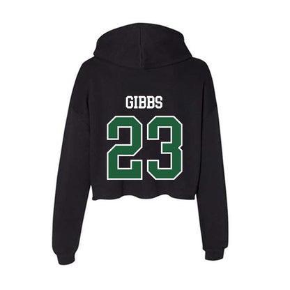 Utah Valley - NCAA Softball : Megan Gibbs - Women's Crop Fleece Hoodie-1
