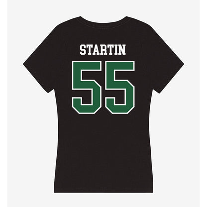 Utah Valley - NCAA Baseball : Cole Startin - Women's V-Neck T-Shirt-1