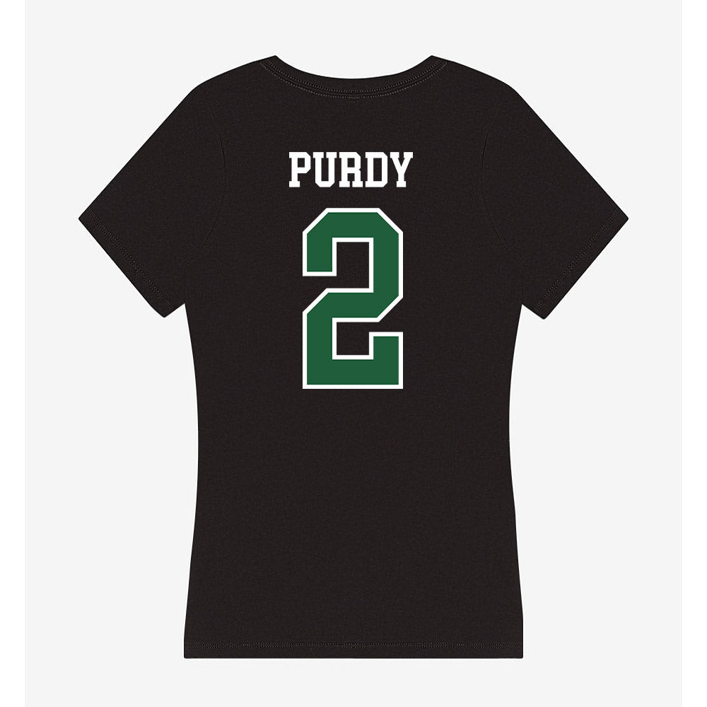 Utah Valley - NCAA Softball : Kendyl Purdy - Women's V-Neck T-Shirt-1