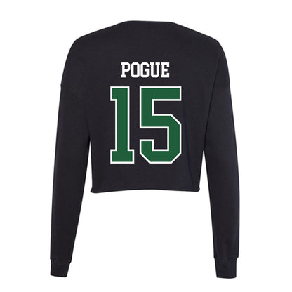Utah Valley - NCAA Men's Soccer : Noah Pogue - Women's Cropped Crew Fleece-1