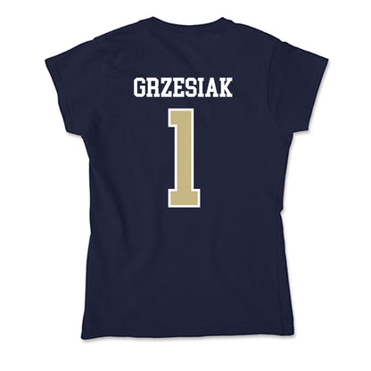 Oral Roberts - NCAA Men's Soccer : Jakub Grzesiak - Soft Style Women’s T-Shirt-1