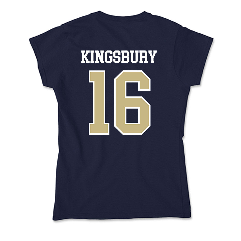 Oral Roberts - NCAA Women's Soccer : Carty Kingsbury - Soft Style Women’s T-Shirt-1