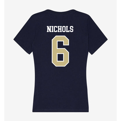 Oral Roberts - NCAA Women's Soccer : Haley Nichols - Women's V-Neck T-Shirt-1