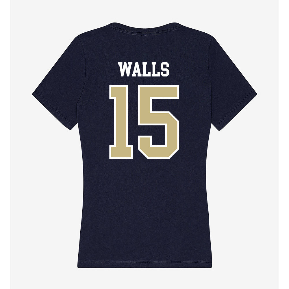 Oral Roberts - NCAA Baseball : Dawson Walls - Women's V-Neck T-Shirt-1
