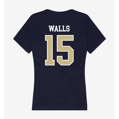 Oral Roberts - NCAA Baseball : Dawson Walls - Women's V-Neck T-Shirt-1