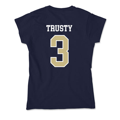 Oral Roberts - NCAA Women's Basketball : Anna Trusty - Soft Style Women’s T-Shirt-1