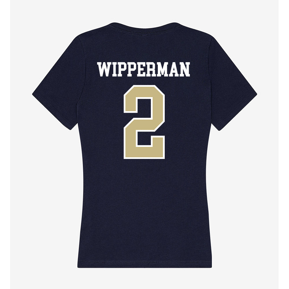 Oral Roberts - NCAA Baseball : Dylan Wipperman - Women's V-Neck T-Shirt-1