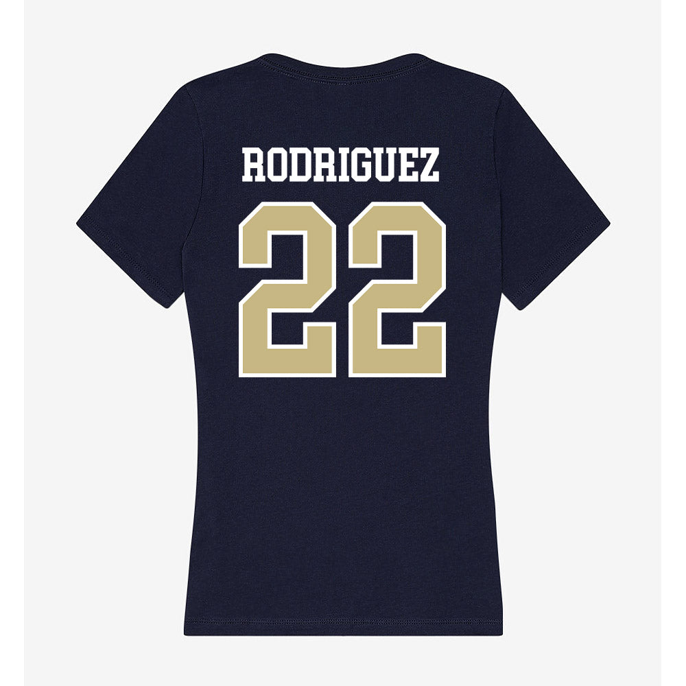 Oral Roberts - NCAA Women's Soccer : Luci Rodriguez - Women's V-Neck T-Shirt-1