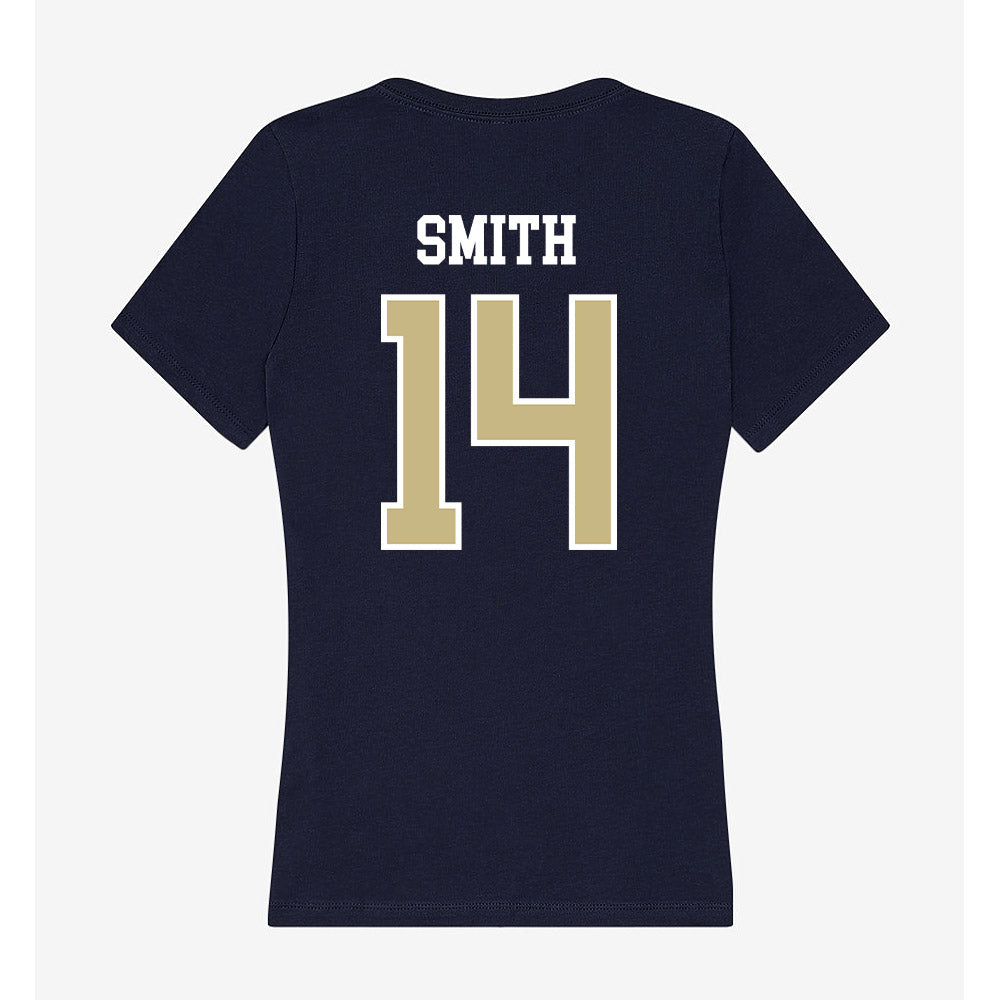 Oral Roberts - NCAA Women's Volleyball : Cortnee Smith - Women's V-Neck T-Shirt-1