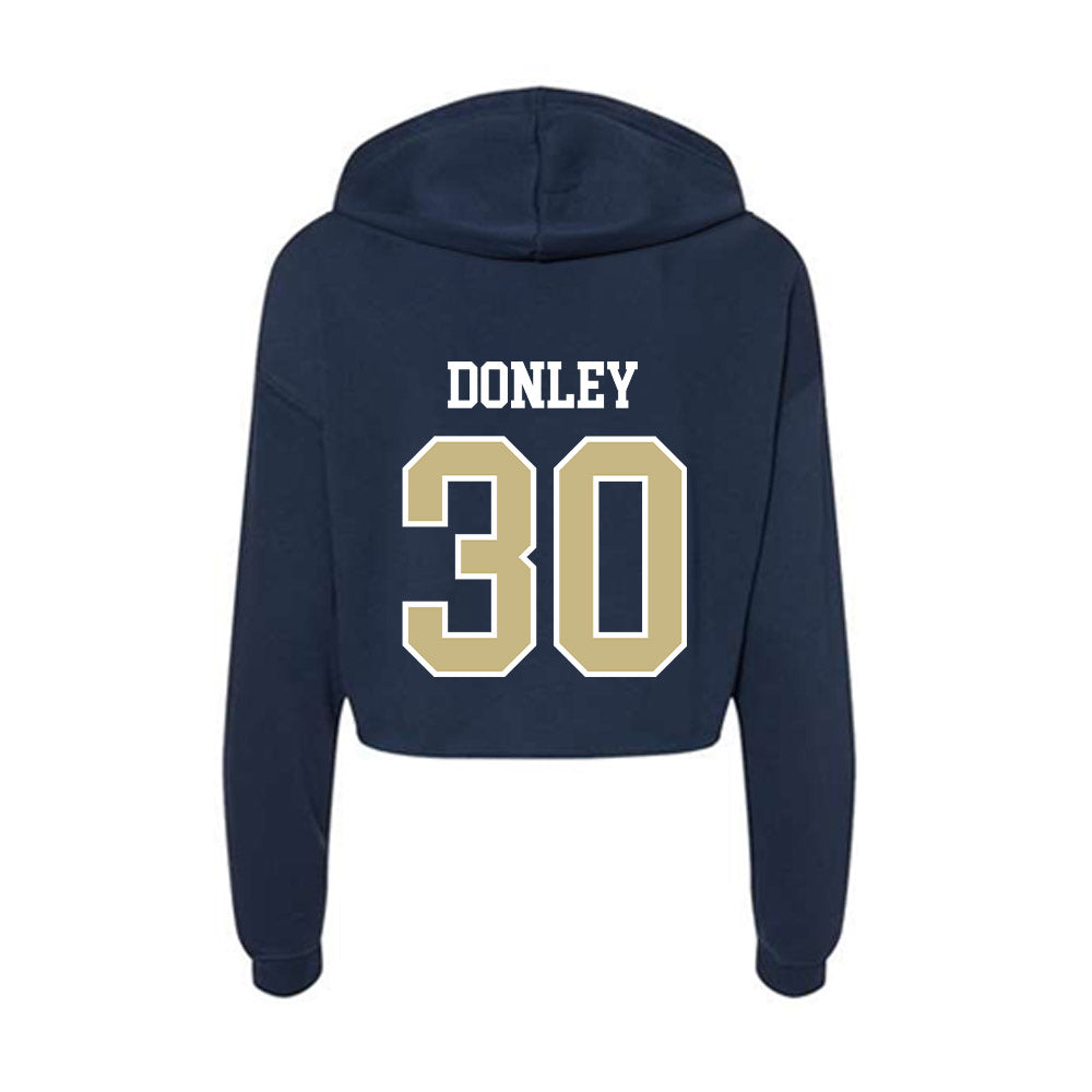 Oral Roberts - NCAA Women's Basketball : Kayten Donley - Women's Crop Fleece Hoodie-1