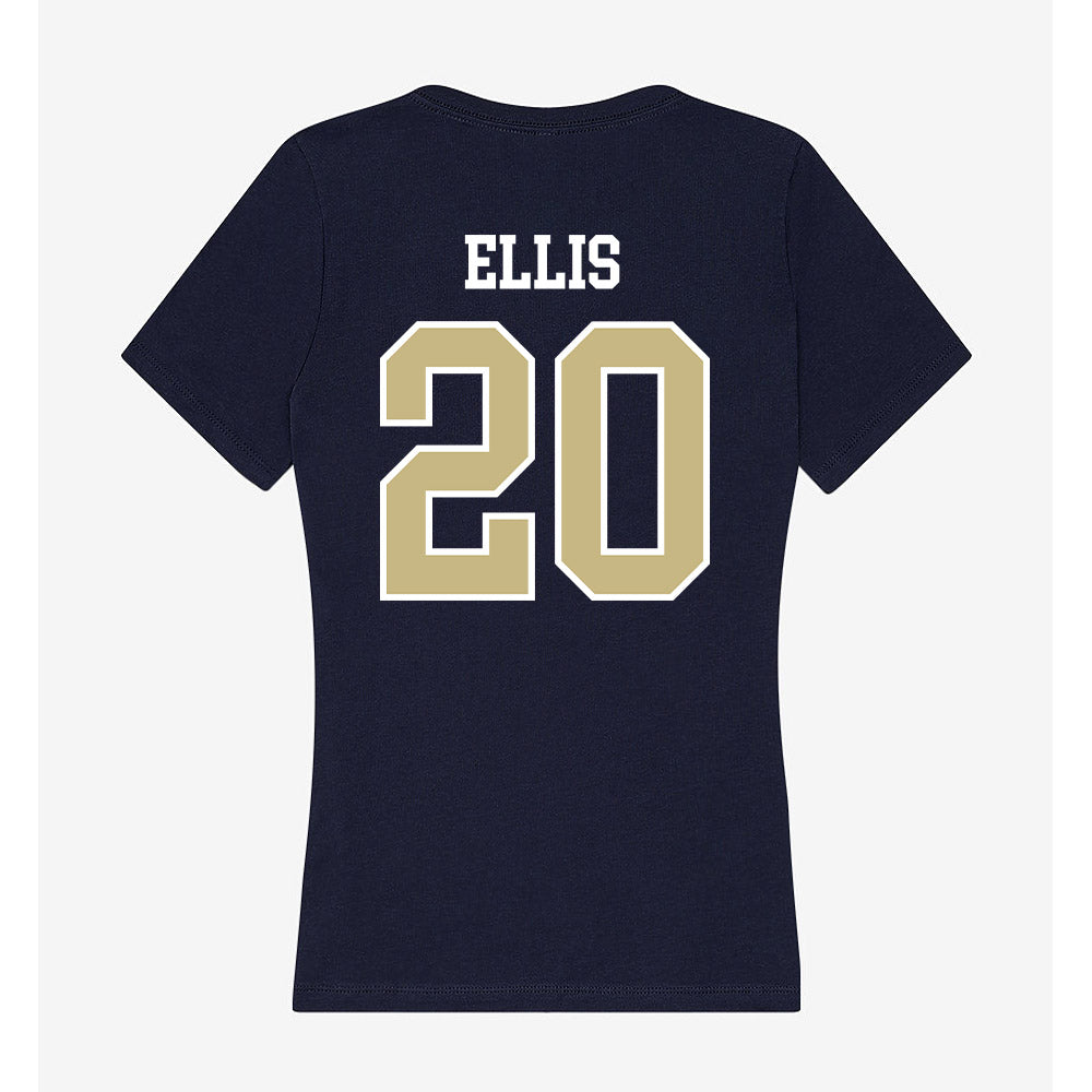 Oral Roberts - NCAA Baseball : Hudson Ellis - Women's V-Neck T-Shirt-1