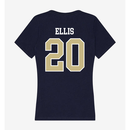 Oral Roberts - NCAA Baseball : Hudson Ellis - Women's V-Neck T-Shirt-1