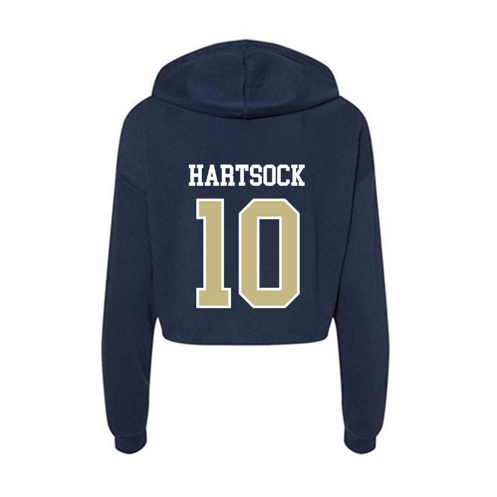 Oral Roberts - NCAA Women's Basketball : Preslee Hartsock - Women's Crop Fleece Hoodie-1
